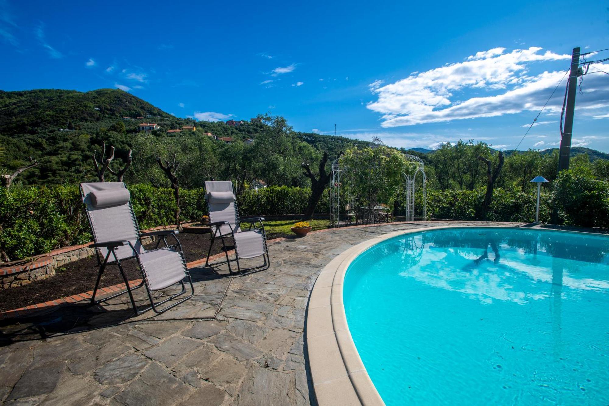 277 - Il Frantoio Della Marchesa - Giardino E Piscina Nel Verde Di Сестрі-Леванте Екстер'єр фото